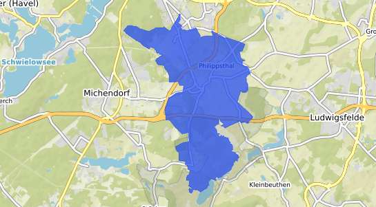 Bodenrichtwertkarte Nuthetal
