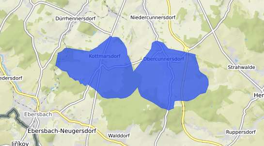 Bodenrichtwertkarte Obercunnersdorf b. Loebau