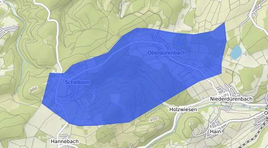 Bodenrichtwertkarte Oberdürenbach
