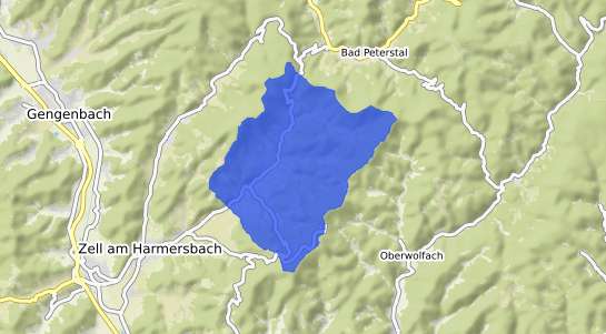 Bodenrichtwertkarte Oberharmersbach