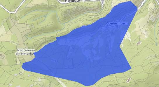 Bodenrichtwertkarte Oberheimbach b. Bingen am Rhein