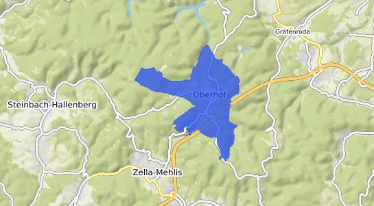Bodenrichtwertkarte Oberhof Mecklenburg