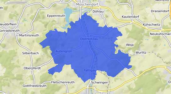 Bodenrichtwertkarte Oberkotzau