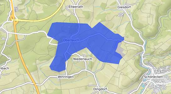 Bodenrichtwertkarte Oberlauch