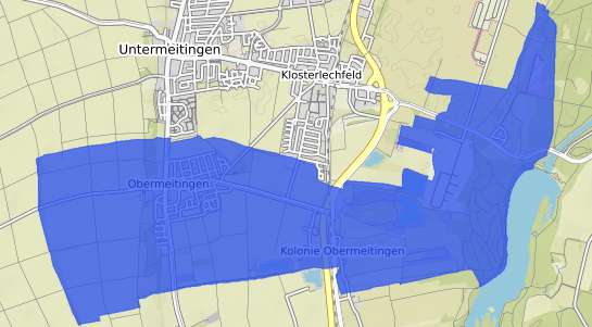 Bodenrichtwertkarte Obermeitingen