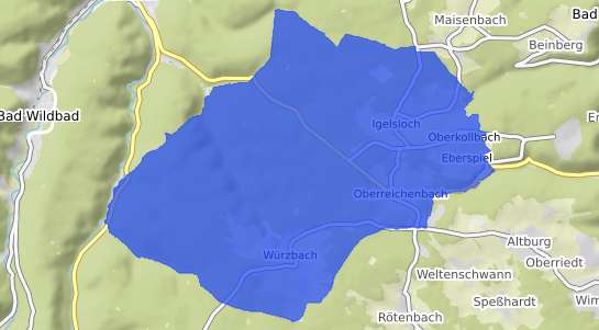 Bodenrichtwertkarte Oberreichenbach b. Herzogenaurach