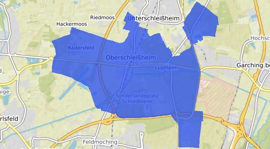 Bodenrichtwertkarte Oberschleißheim