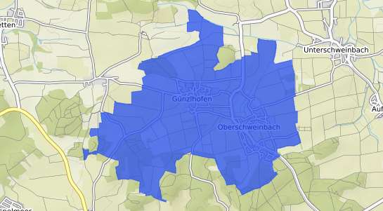 Bodenrichtwertkarte Oberschweinbach