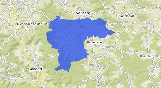 Bodenrichtwertkarte Obersontheim