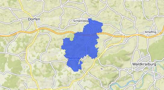 Bodenrichtwertkarte Obertaufkirchen