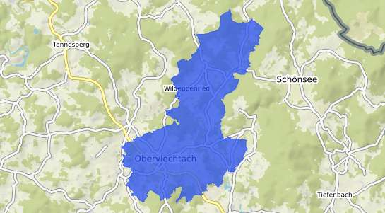 Bodenrichtwertkarte Oberviechtach