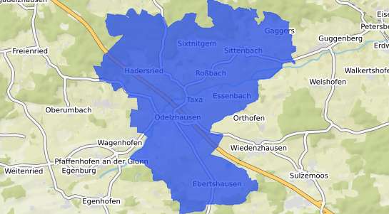 Bodenrichtwertkarte Odelzhausen
