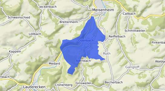 Bodenrichtwertkarte Odenbach