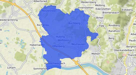 Bodenrichtwertkarte Offenberg