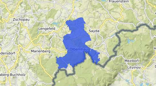 Bodenrichtwertkarte Olbernhau