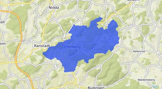 Bodenrichtwertkarte Ortenberg Baden