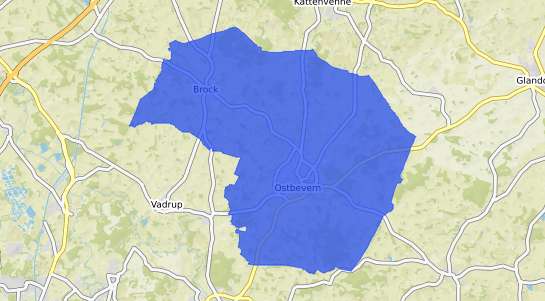 Bodenrichtwertkarte Ostbevern