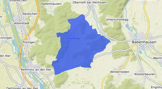 Bodenrichtwertkarte Osterberg b. Erfurt