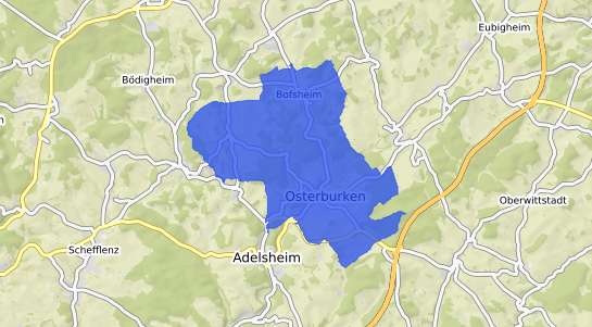 Bodenrichtwertkarte Osterburken