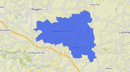 Bodenrichtwertkarte Ostrau Sachsen