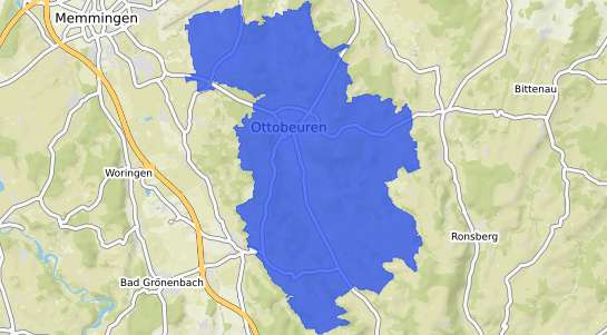 Bodenrichtwertkarte Ottobeuren