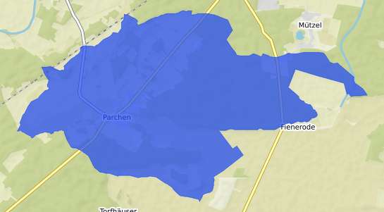 Bodenrichtwertkarte Parchen