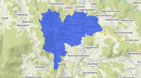 Bodenrichtwertkarte Patersdorf Niederbayern