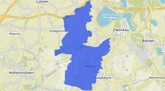 Bodenrichtwertkarte Pegau