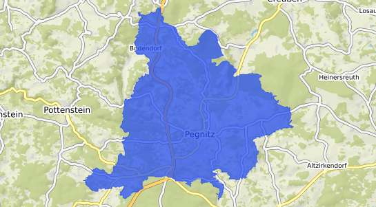 Bodenrichtwertkarte Pegnitz