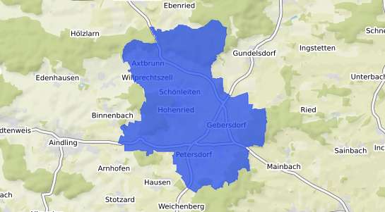 Bodenrichtwertkarte Petersdorf b. Aichach