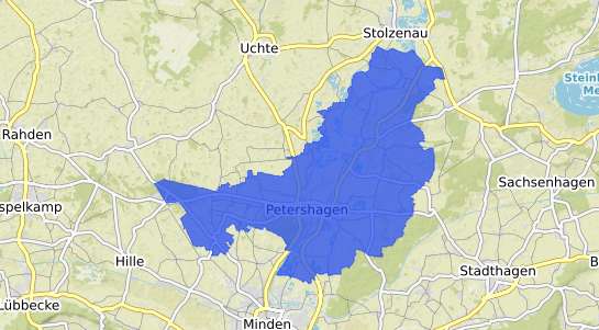 Bodenrichtwertkarte Petershagen Weser