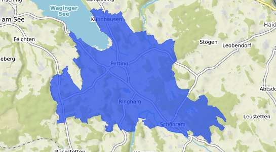 Bodenrichtwertkarte Petting