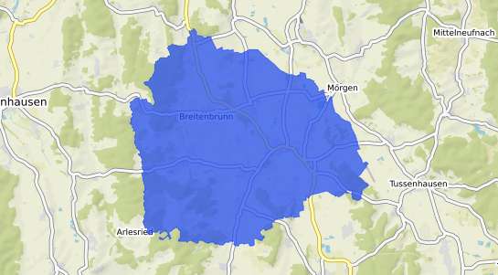 Bodenrichtwertkarte Pfaffenhausen Schwaben
