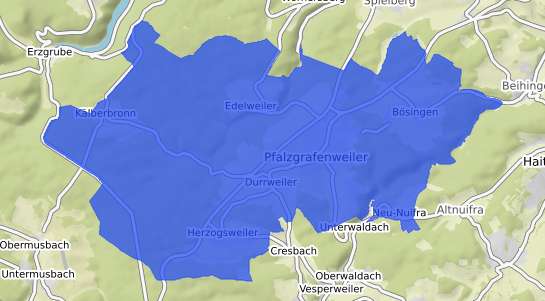 Bodenrichtwertkarte Pfalzgrafenweiler