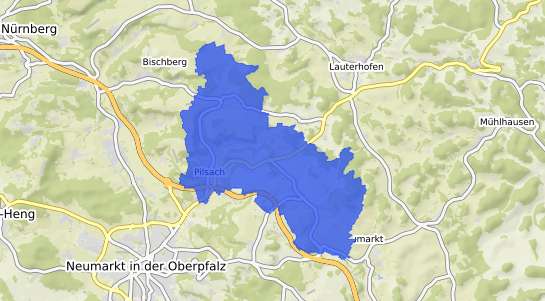 Bodenrichtwertkarte Pilsach