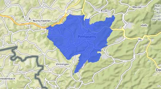 Bodenrichtwertkarte Pirmasens