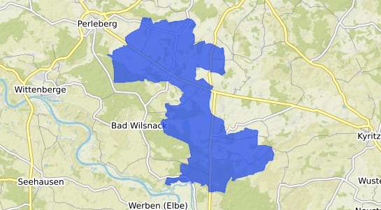 Bodenrichtwertkarte Plattenburg