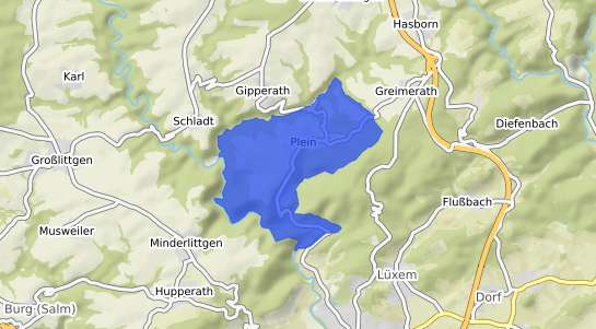 Bodenrichtwertkarte Plein