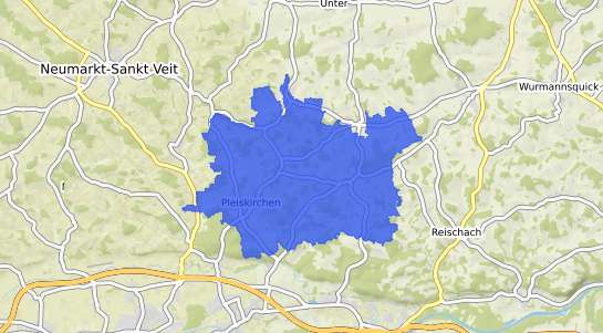 Bodenrichtwertkarte Pleiskirchen