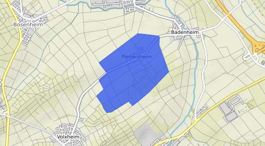 Bodenrichtwertkarte Pleitersheim