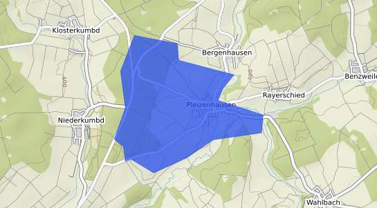 Bodenrichtwertkarte Pleizenhausen