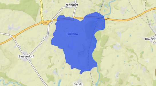 Bodenrichtwertkarte P&ouml;lchow