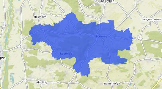 Bodenrichtwertkarte P&ouml;ttmes