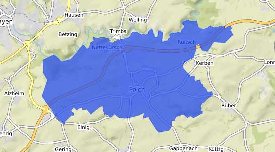 Bodenrichtwertkarte Polch
