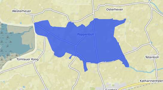 Bodenrichtwertkarte Poppenbuell