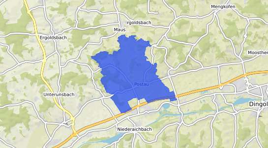 Bodenrichtwertkarte Postau