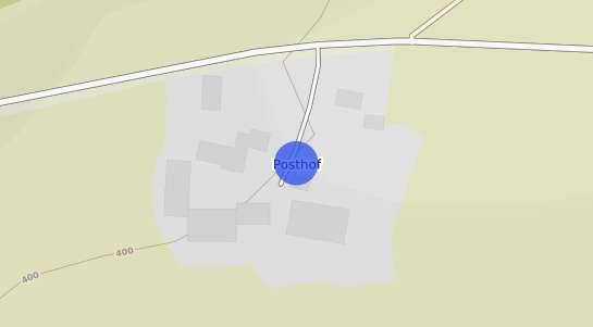 Bodenrichtwertkarte Posthof b. Pfaffenhofen a.d. Ilm