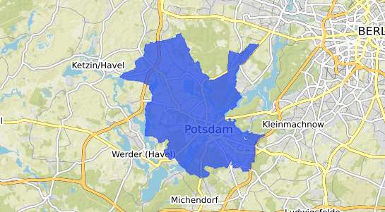 Bodenrichtwertkarte Potsdam