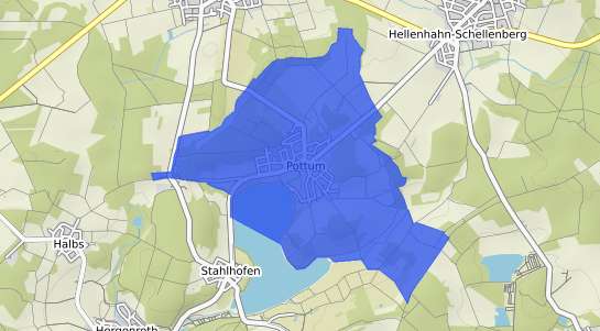 Bodenrichtwertkarte Pottum