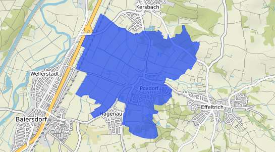 Bodenrichtwertkarte Poxdorf b. Eisenach, Thueringen